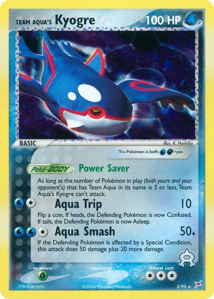 Team Aquas Kyogre Basic