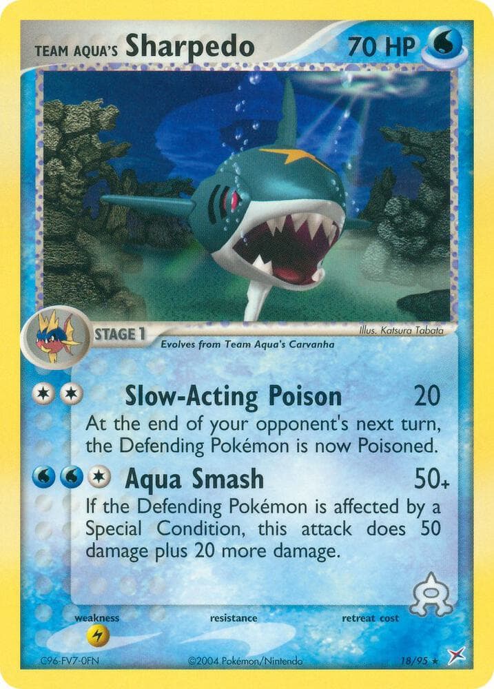 Team Aquas Sharpedo Stage 1