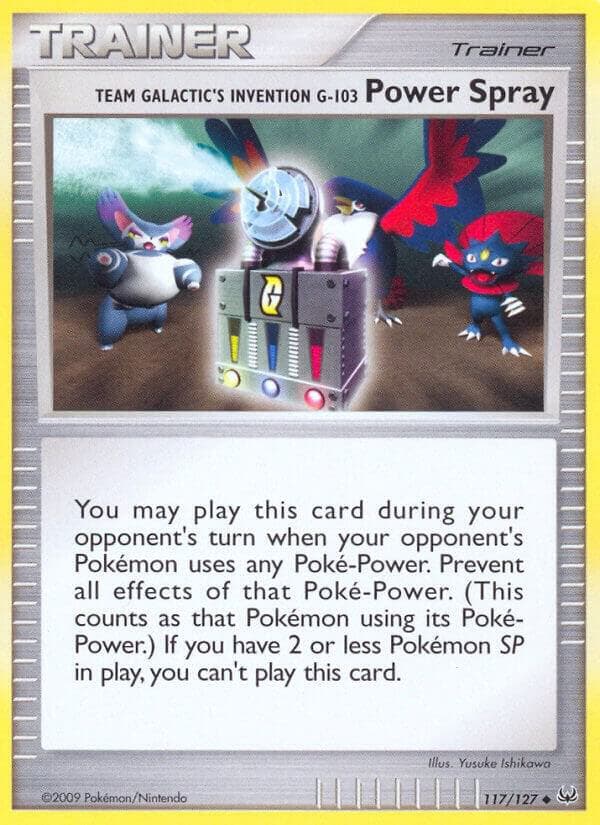 Team Galactics Invention G 103 Power Spray Item