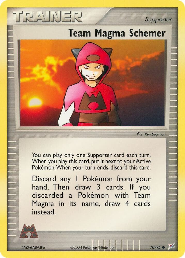 Team Magma Schemer Supporter