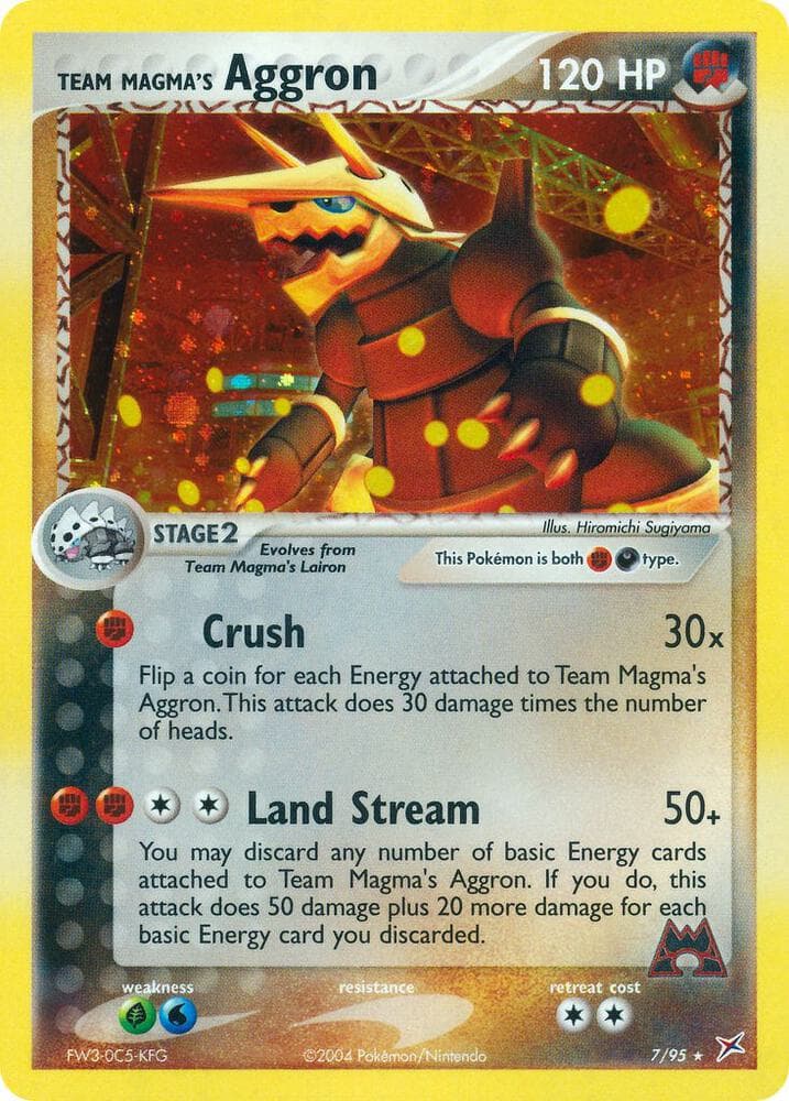 Team Magmas Aggron Stage 2