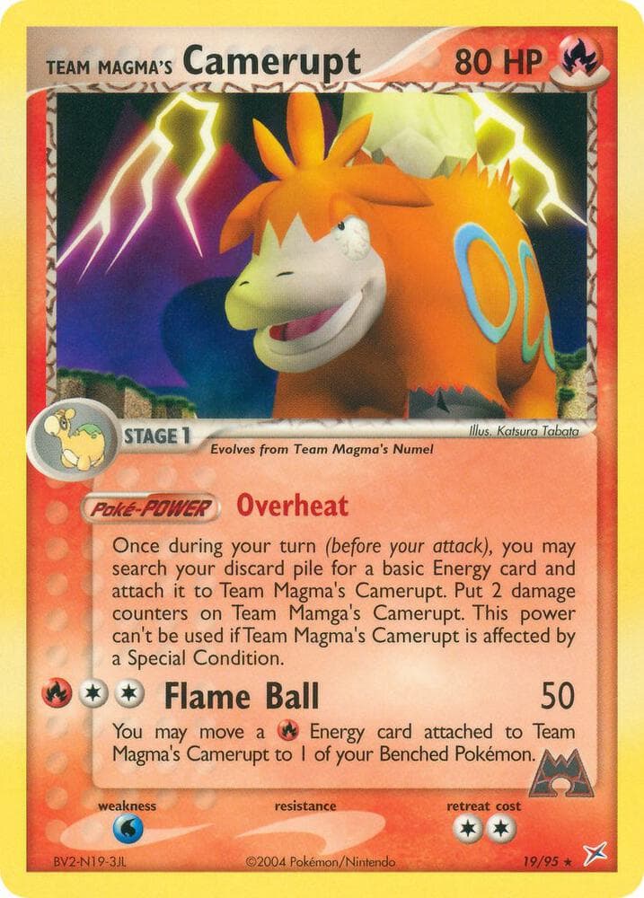 Team Magmas Camerupt Stage 1