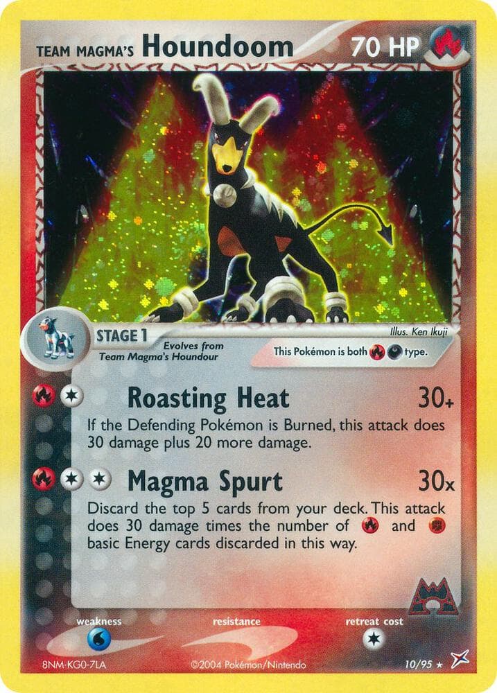 Team Magmas Houndoom Stage 1