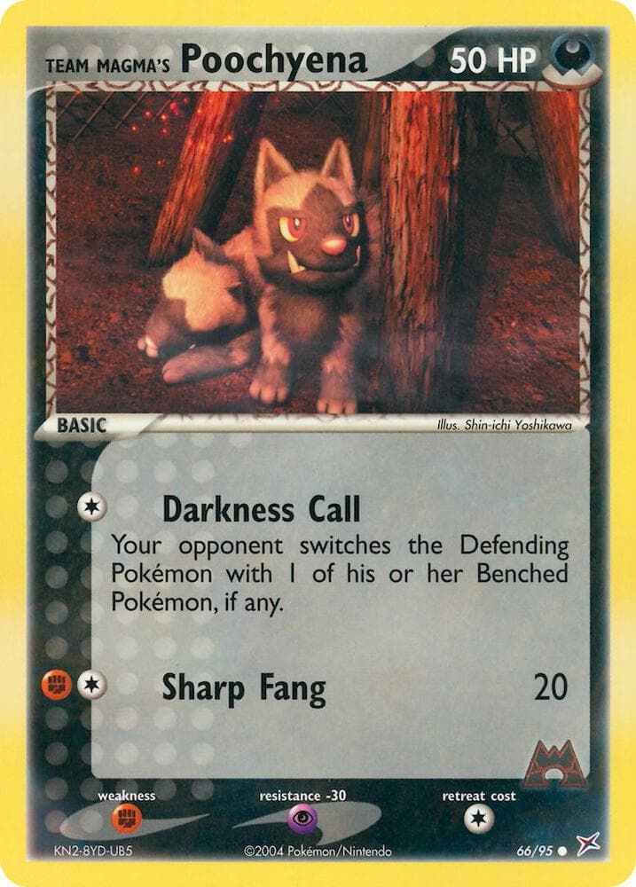 Team Magmas Poochyena Basic