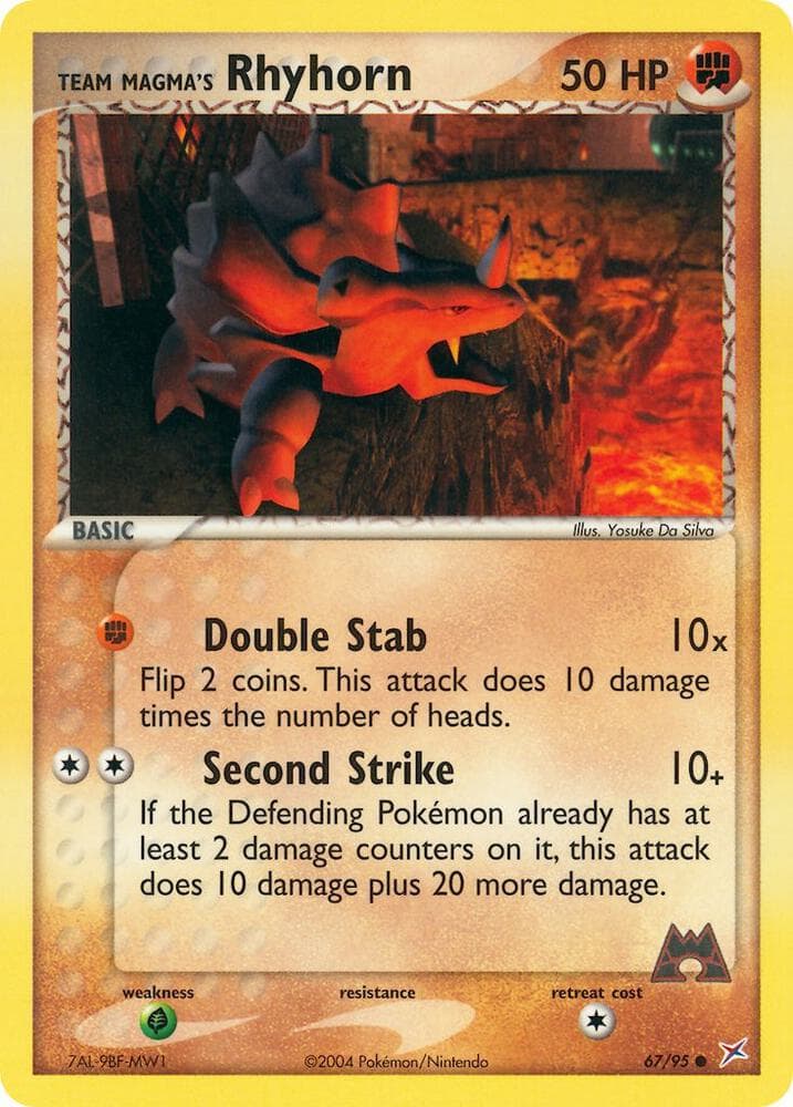 Team Magmas Rhyhorn Basic