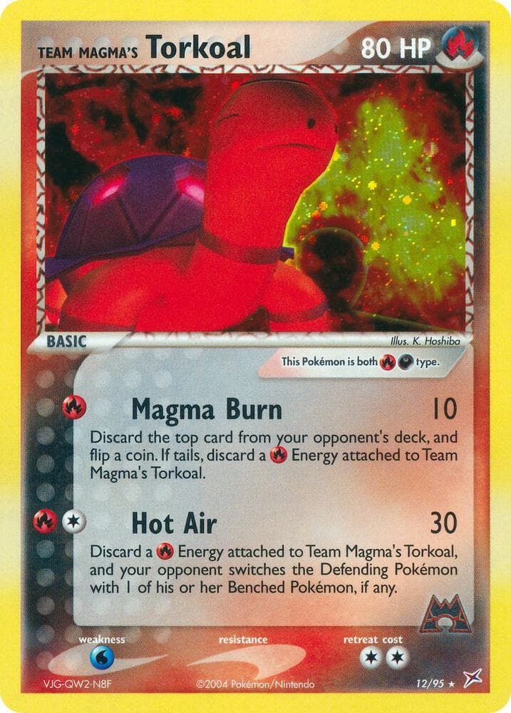 Team Magmas Torkoal Basic