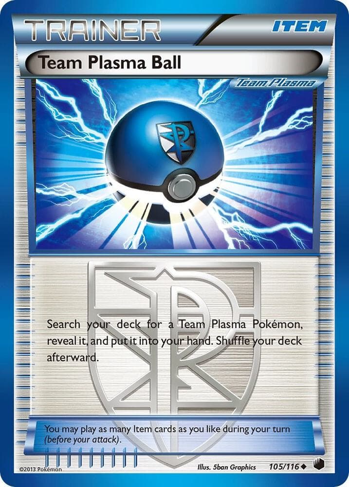 Team Plasma Ball Team Plasma Item · Team Plasma