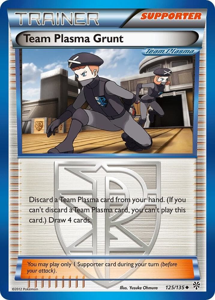 Team Plasma Grunt Team Plasma Supporter · Team Plasma
