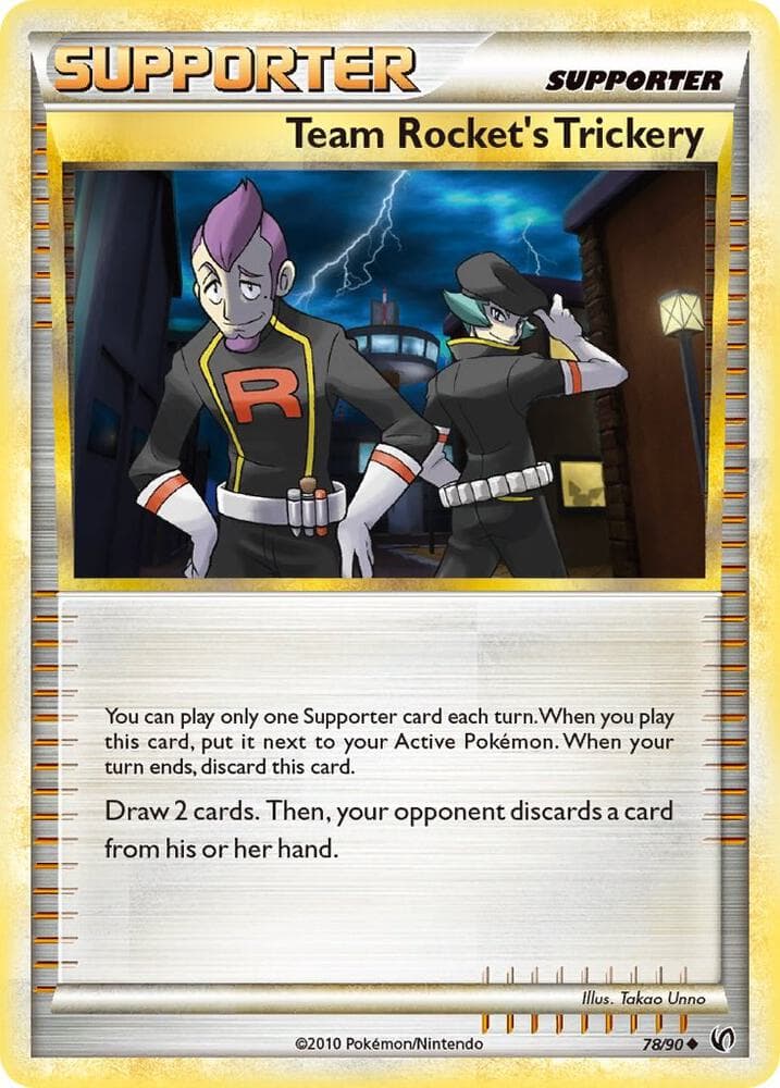 Team Rockets Trickery Supporter