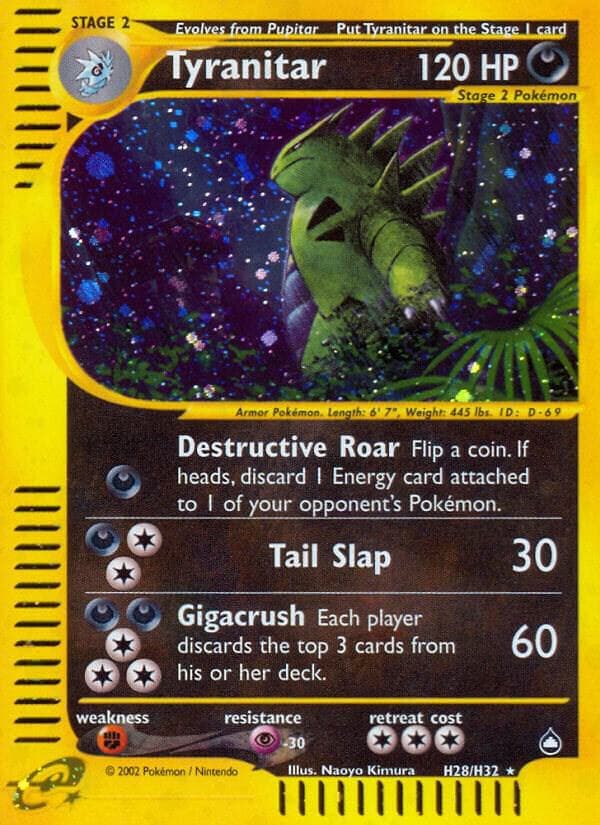Tyranitar H28 Stage 2