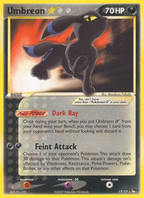 Umbreon Star Basic
