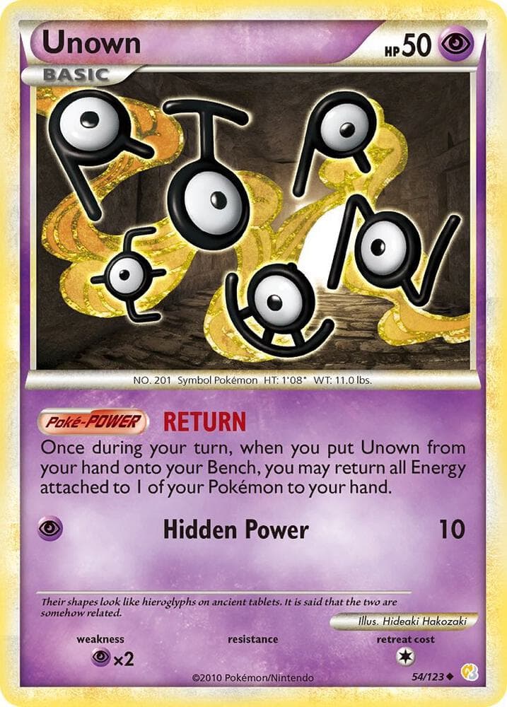 Unown 54 Basic