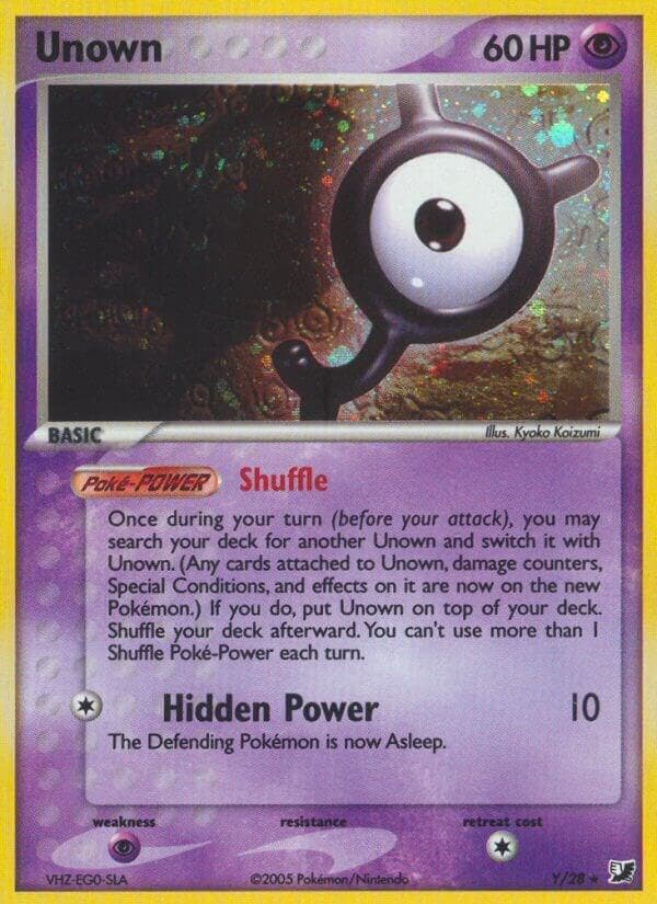 Unown Y Basic