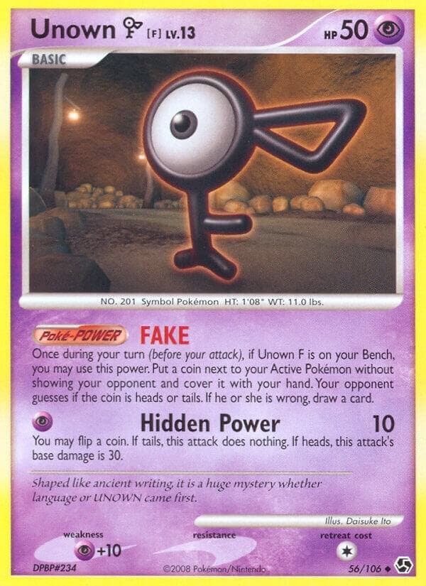 Unown F Basic
