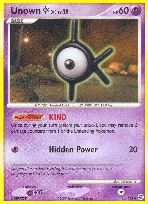 Unown K Basic