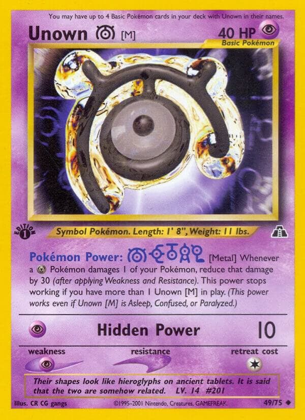 Unown M Basic