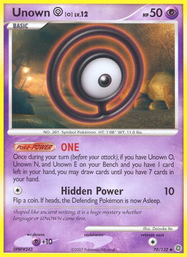 Unown O Basic