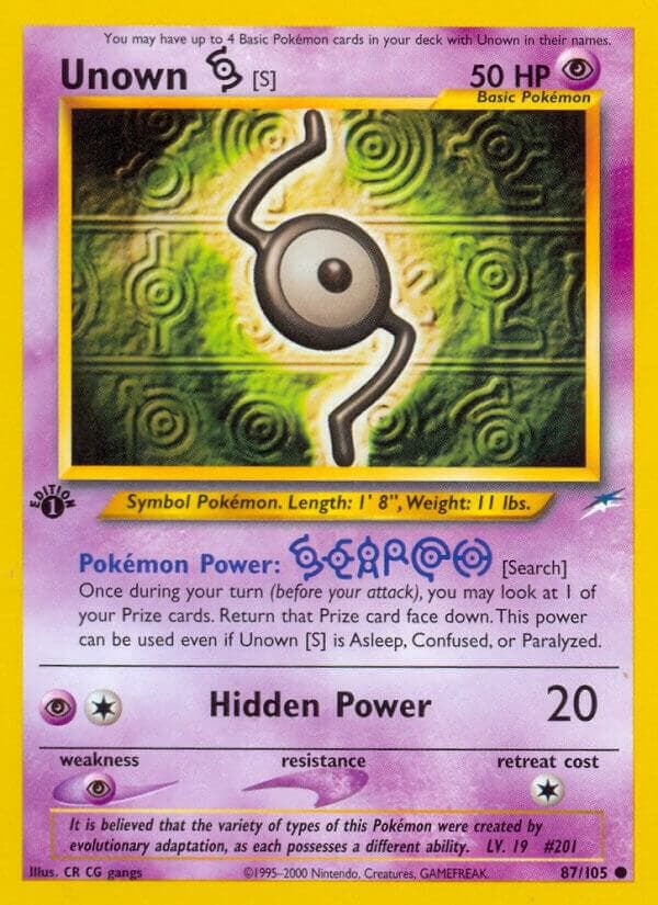 Unown [S] Basic