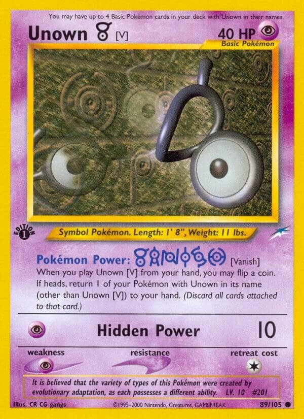 Unown [V] Basic