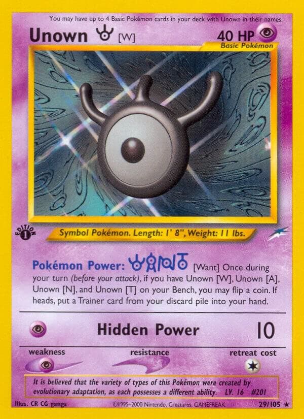 Unown [W] Basic
