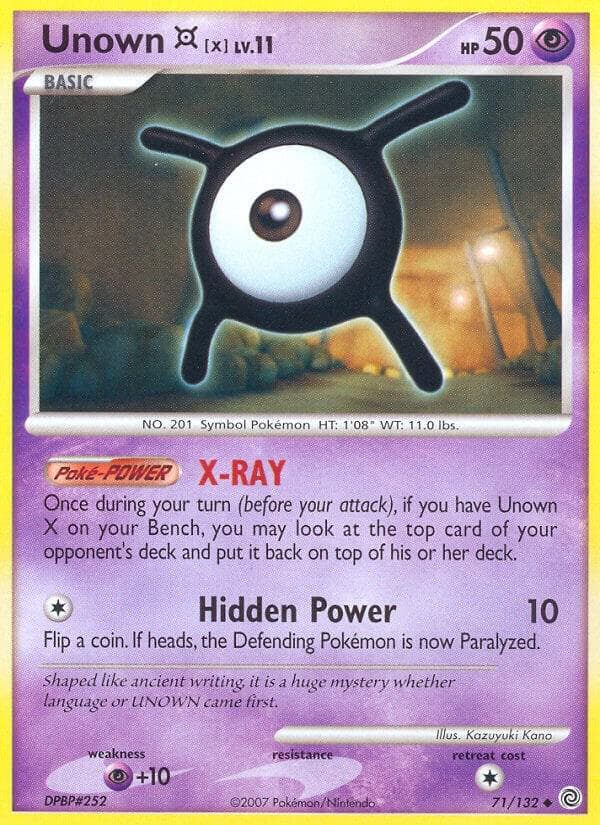 Unown X Basic