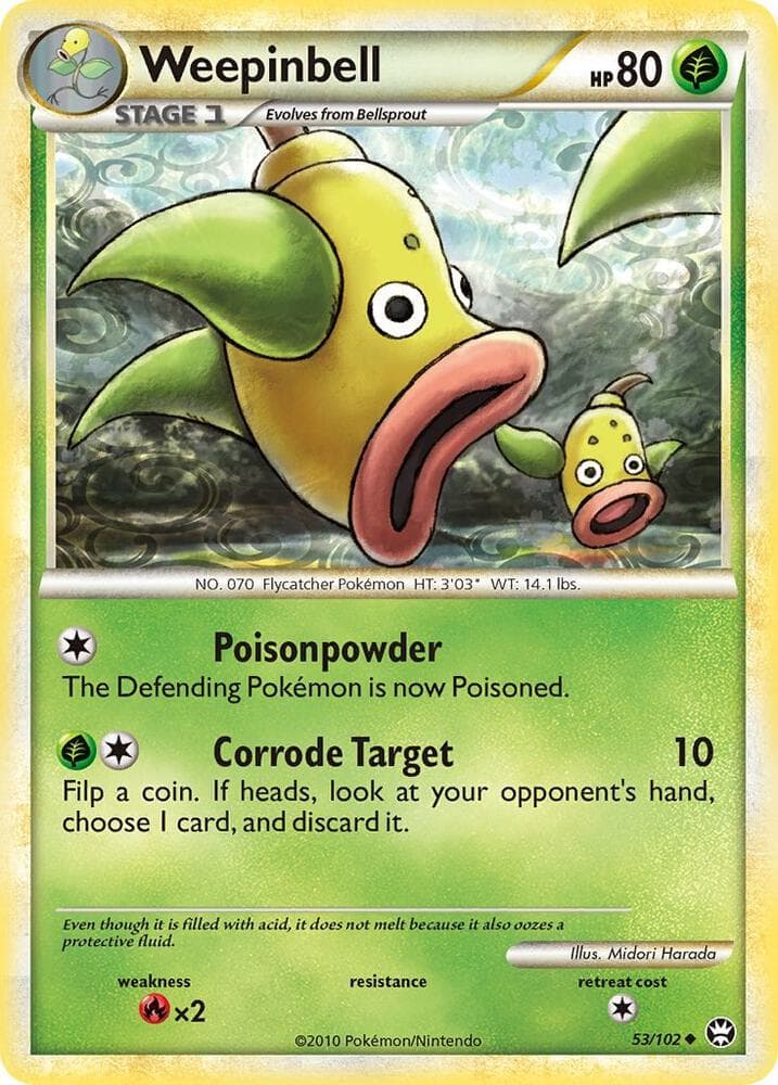 Weepinbell Stage 1