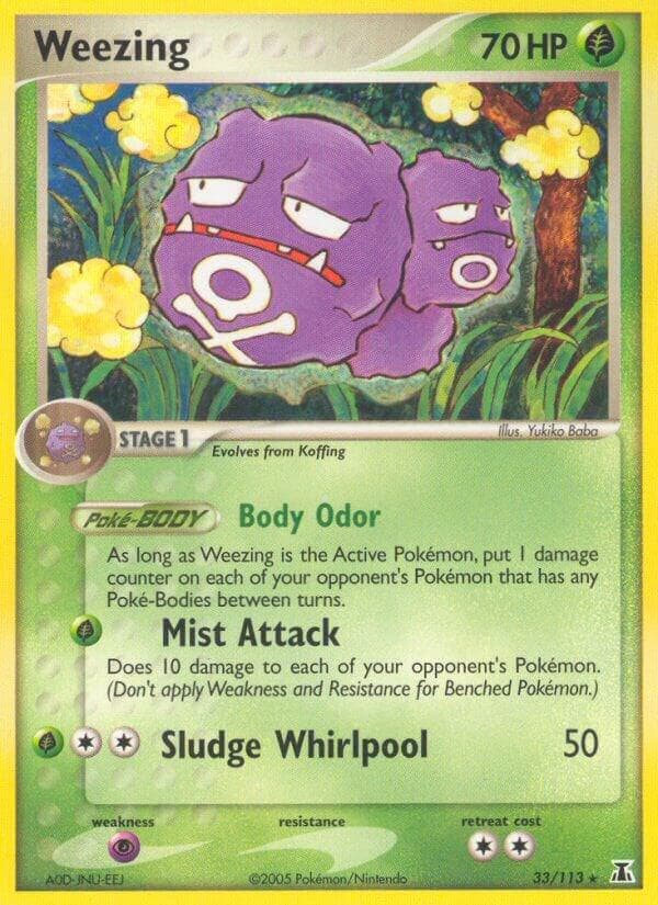 Weezing Stage 1