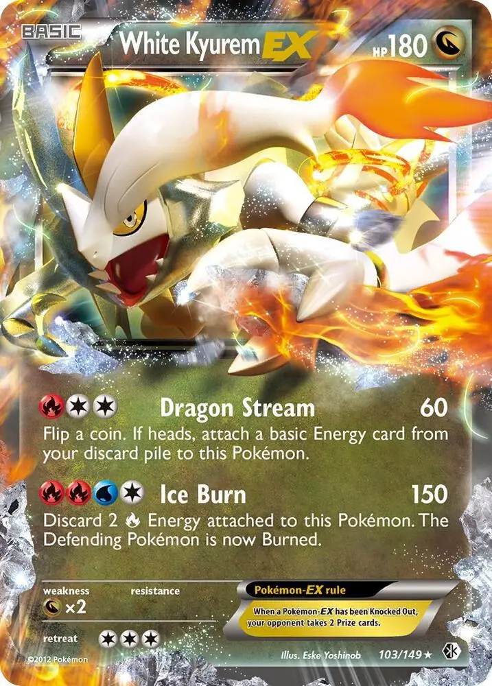 White Kyurem EX Basic