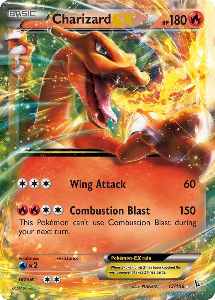 Charizard EX 12 Basic