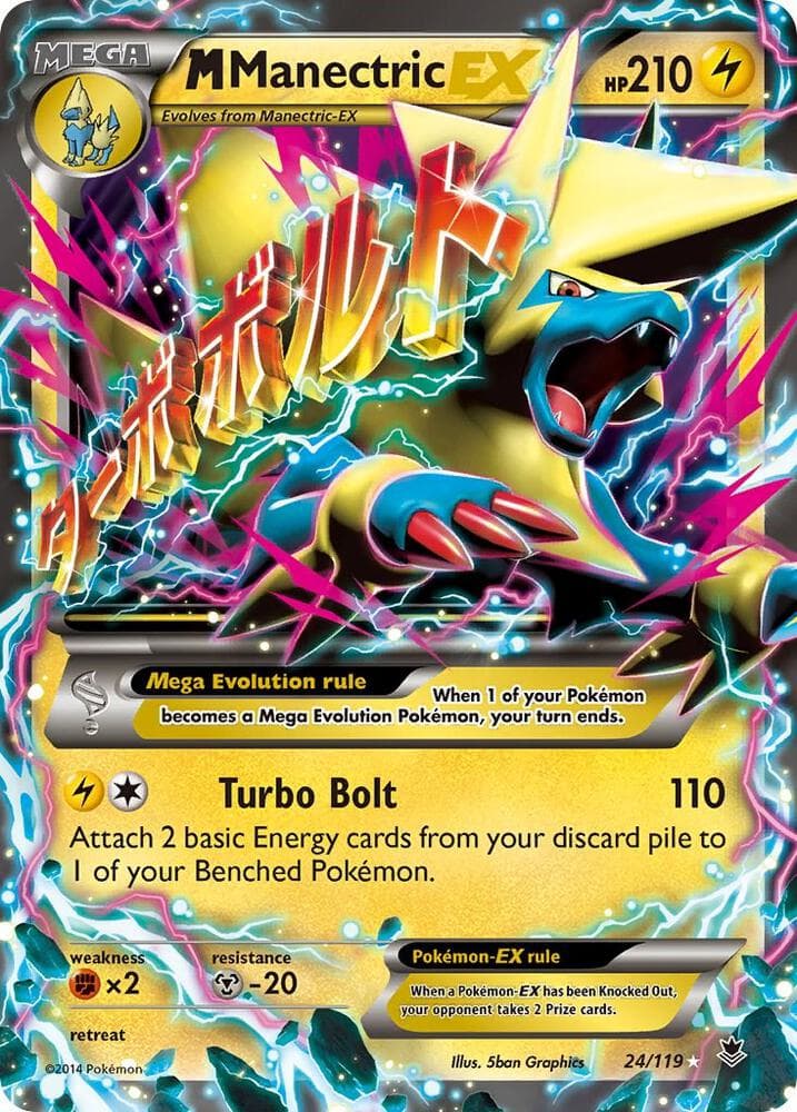 M Manectric EX MEGA