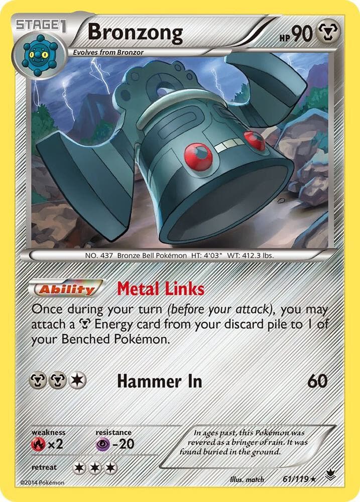 Bronzong Stage 1