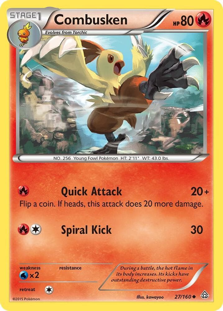 Combusken Stage 1