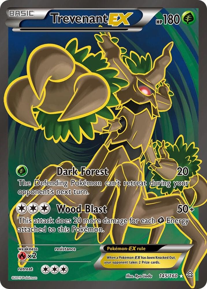 Trevenant EX 145 Full Art Basic