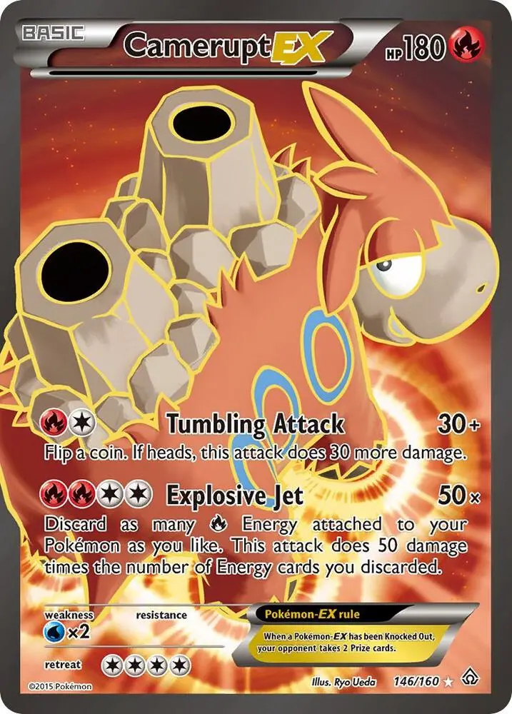 Camerupt EX 146 Full Art Basic