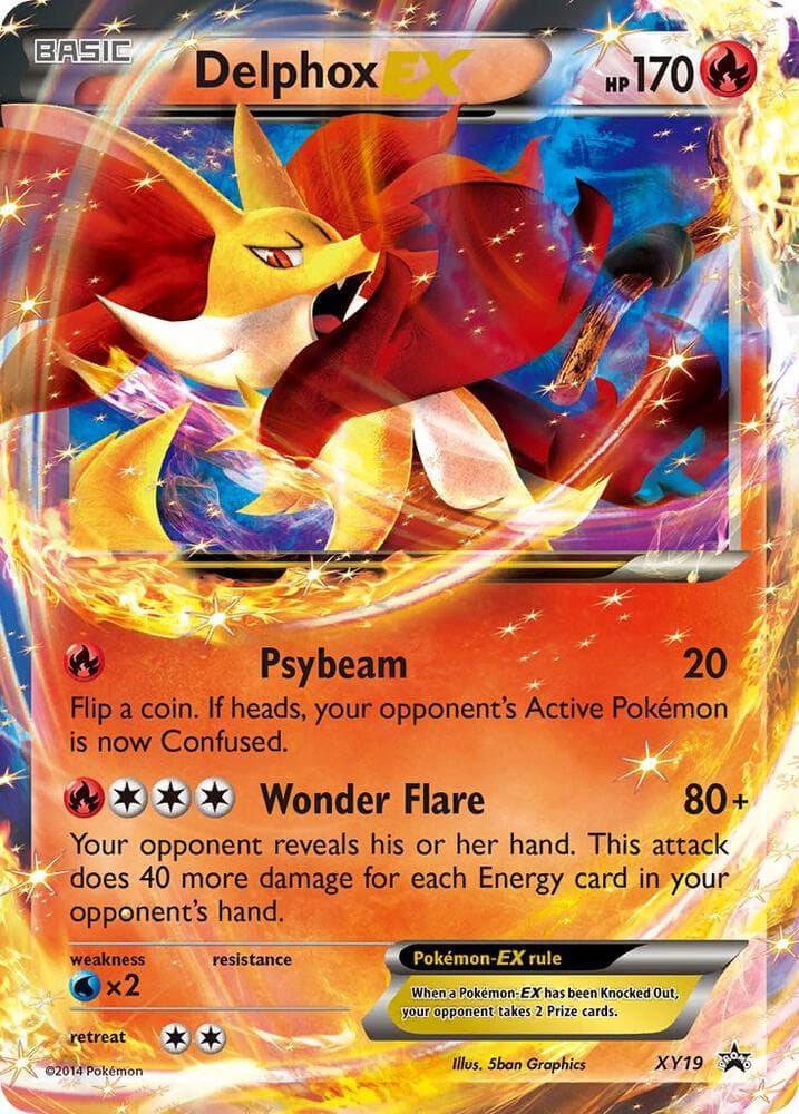 Delphox EX XY19 Basic