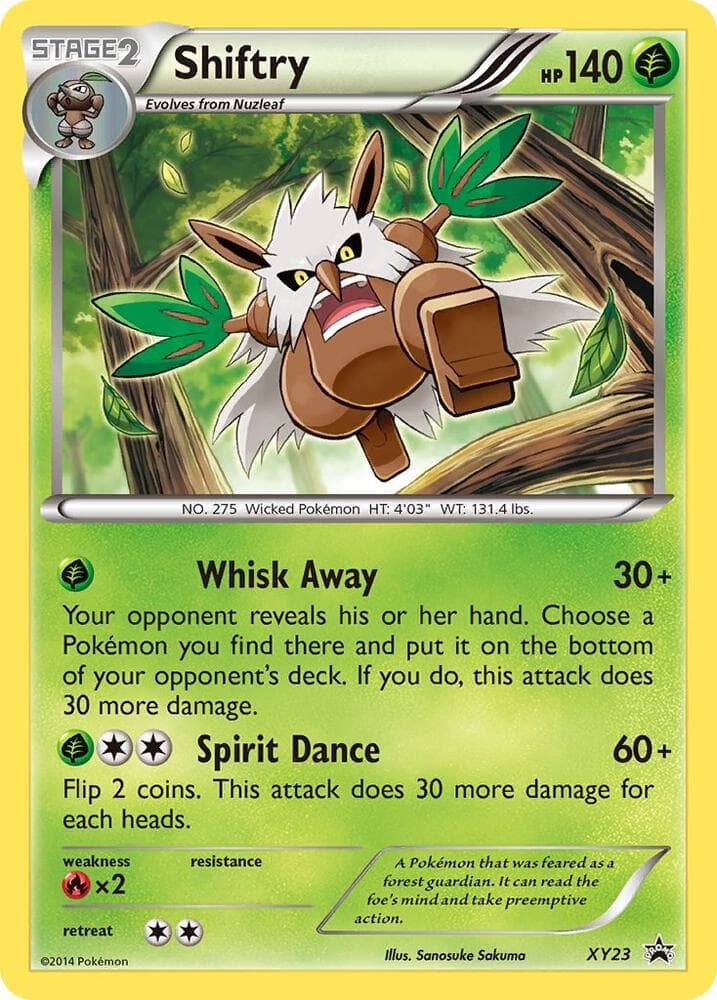 Shiftry XY23 Stage 2