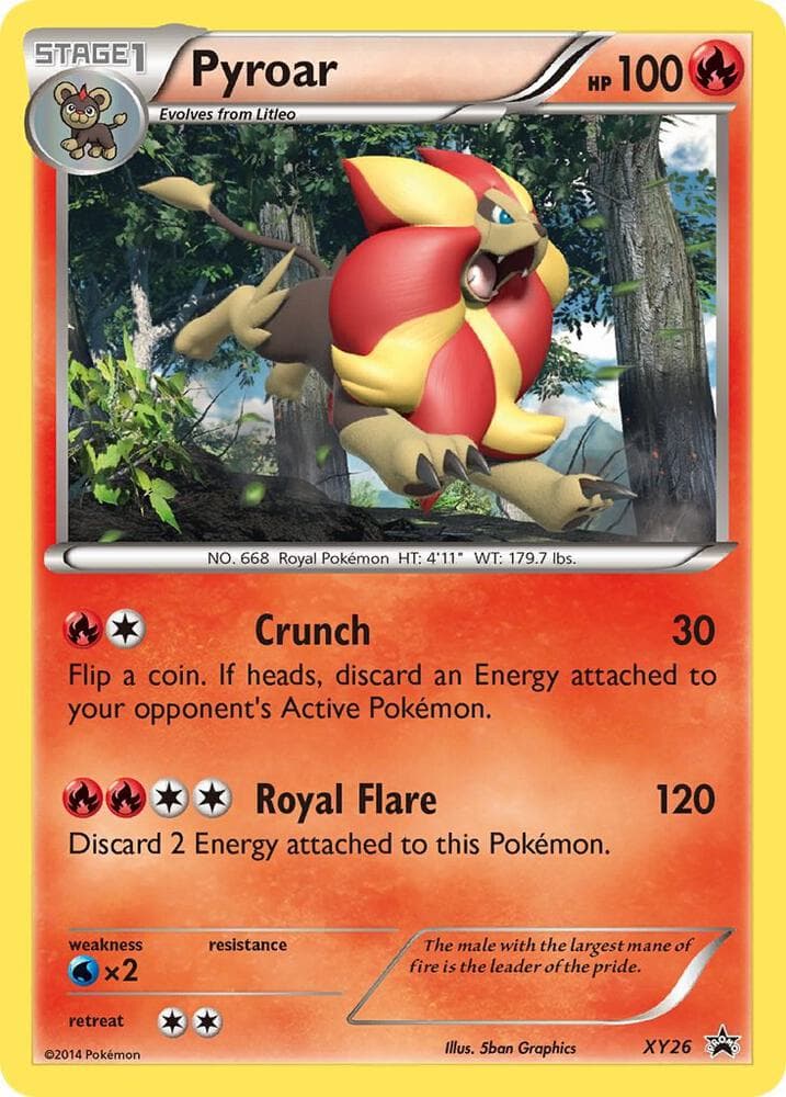 Pyroar XY26 Stage 1