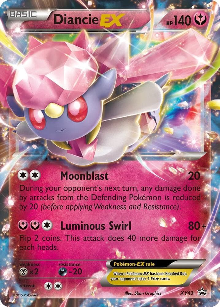 Diancie EX XY43 Basic