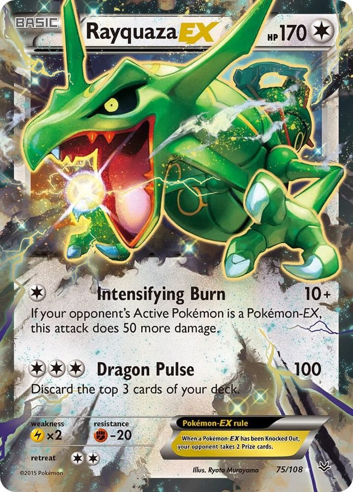 Rayquaza EX 75 Basic