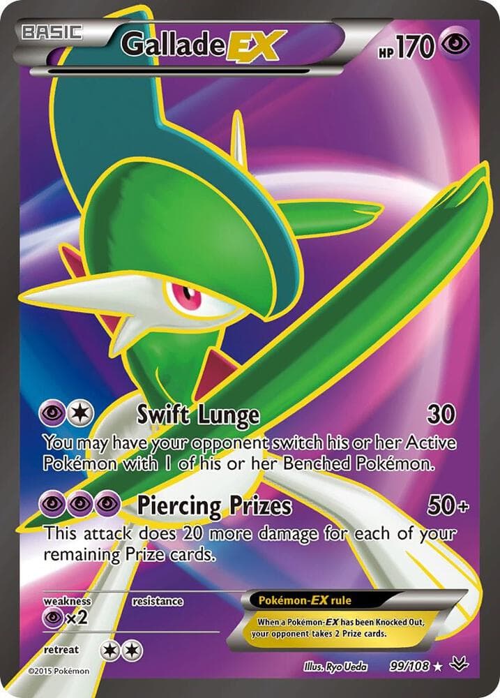 Gallade EX 99 Full Art Basic