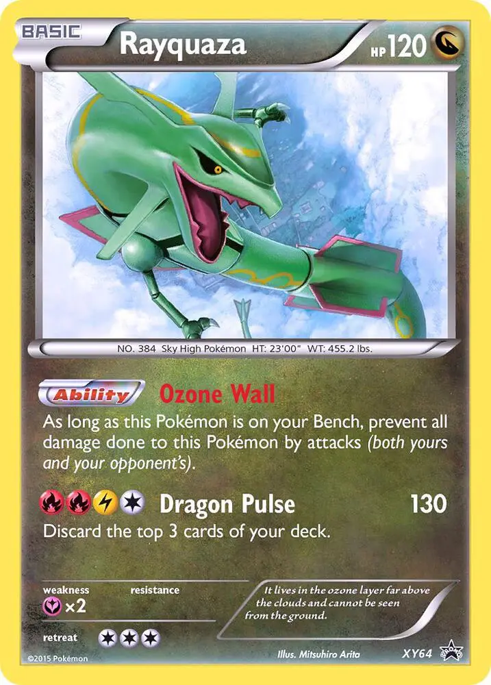 Rayquaza XY64 Basic