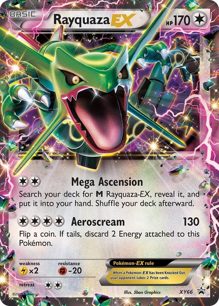 Rayquaza EX XY66 Basic