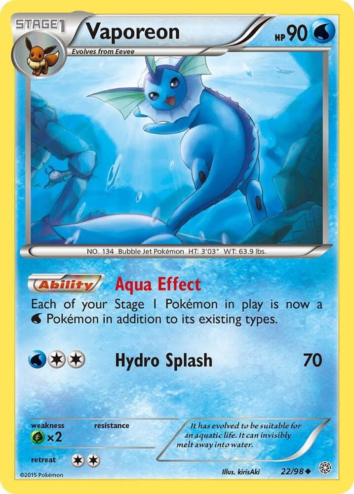 Vaporeon Stage 1