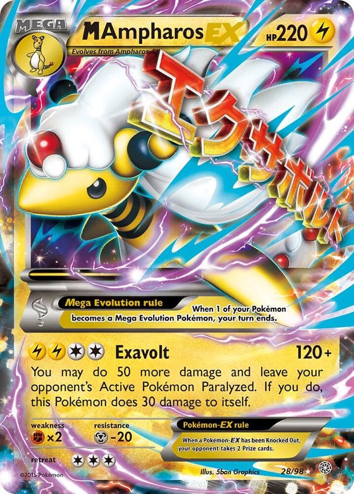 M Ampharos EX MEGA