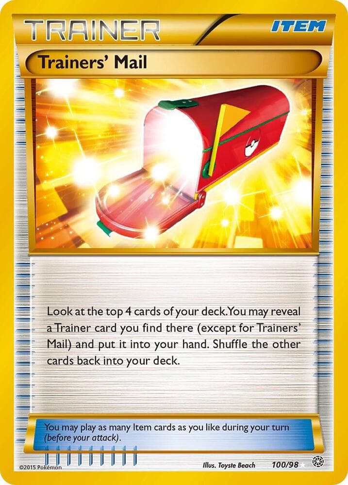Trainers Mail Secret Item