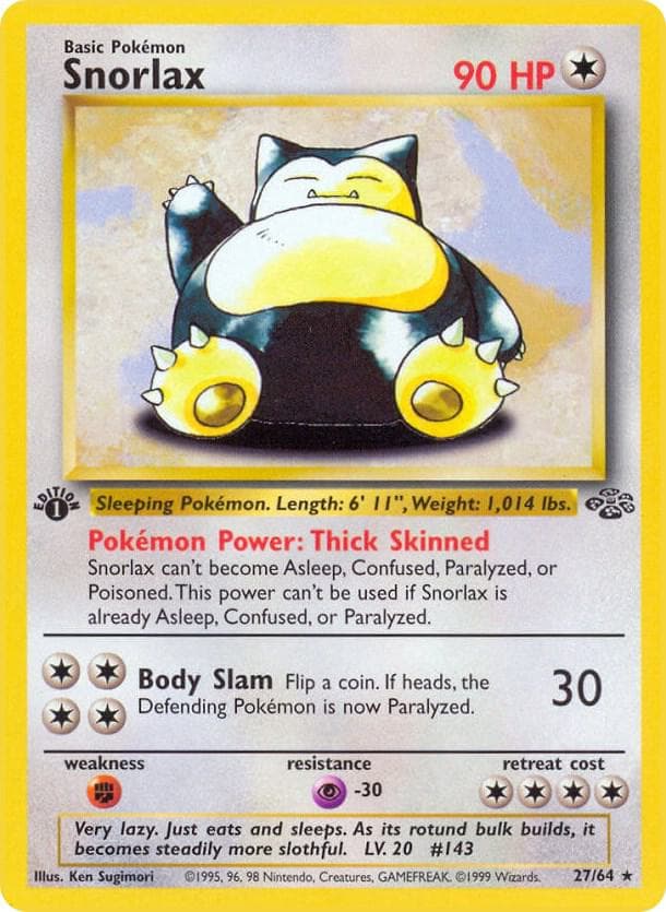 Snorlax 27 Basic