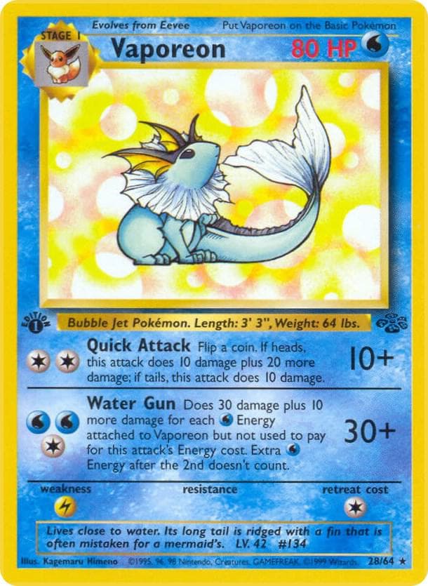 Vaporeon 28 Stage 1