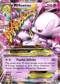 M Mewtwo EX 64 MEGA