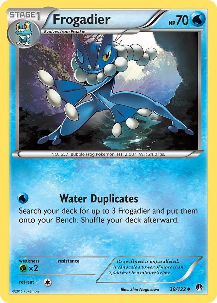 Frogadier Stage 1