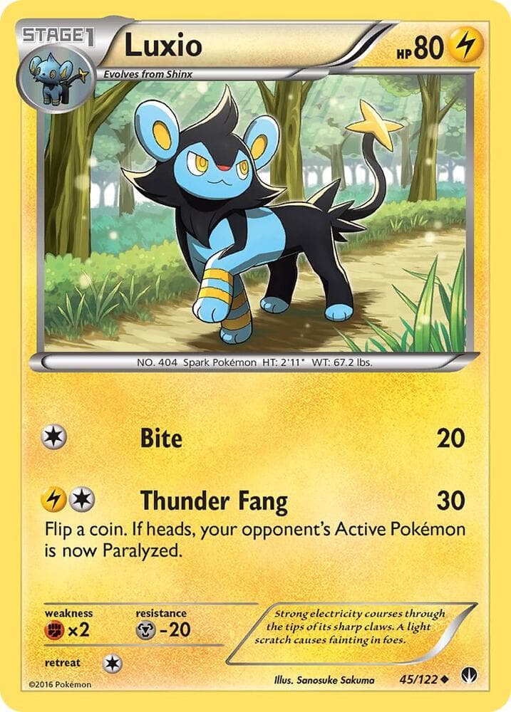 Luxio Stage 1